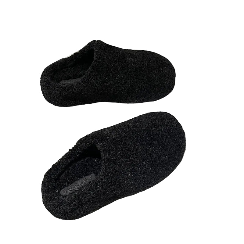 PLUSH COSY CLOG MULES