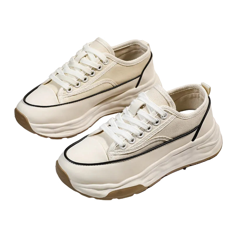 CHUNKY CANVAS SNEAKERS