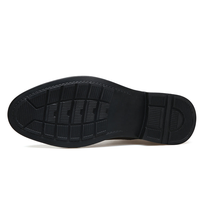 MICROFIBER LEATHER DRESS SHOES