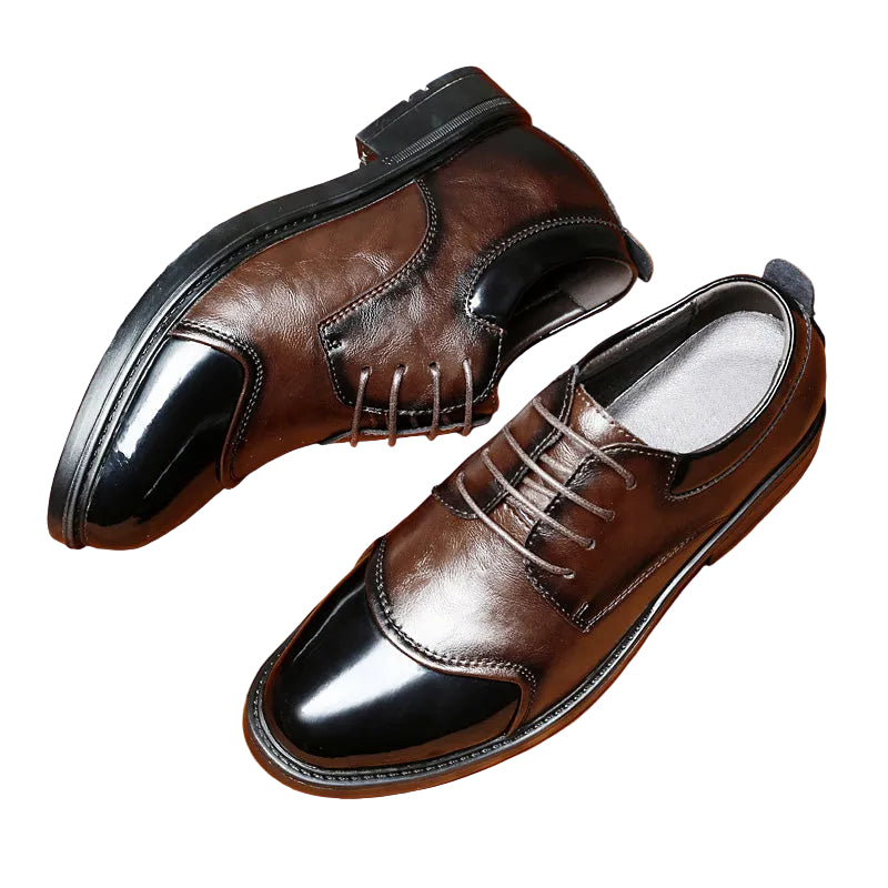 MICROFIBER LEATHER DRESS SHOES