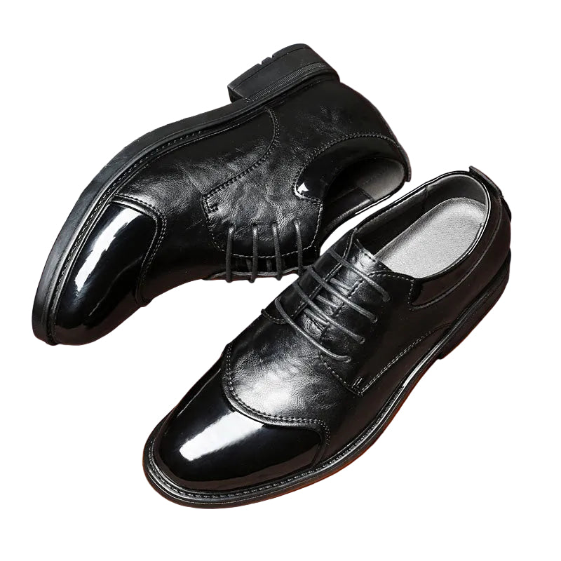 MICROFIBER LEATHER DRESS SHOES