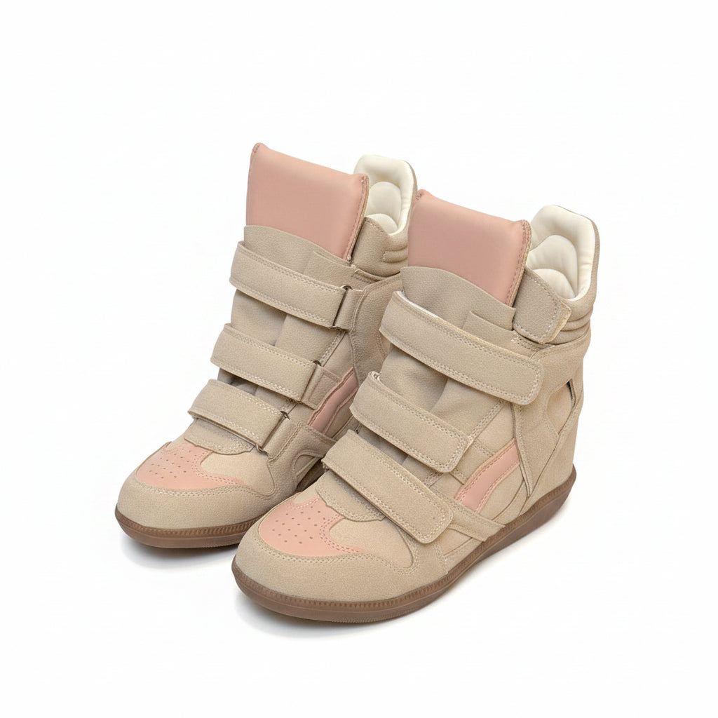 Women's Wedge High Top Sneakers