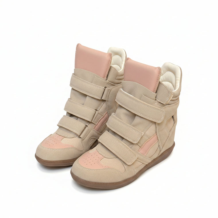 WEDGE HIGH TOP BOOTS