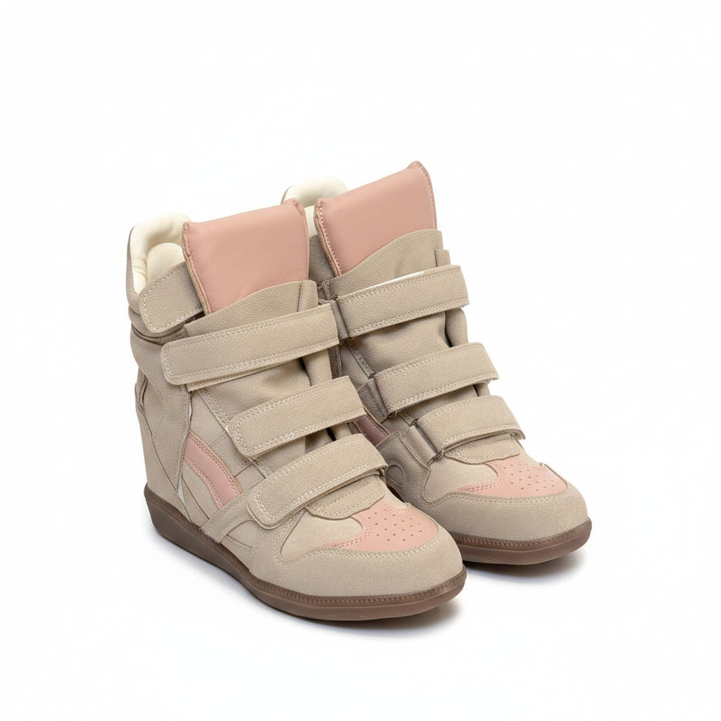 Women's Wedge High Top Sneakers