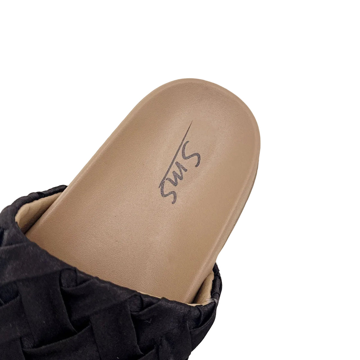 Women's Woven Strap Platform Slides