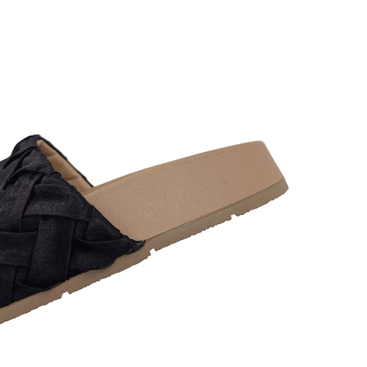 Women's Woven Strap Platform Slides