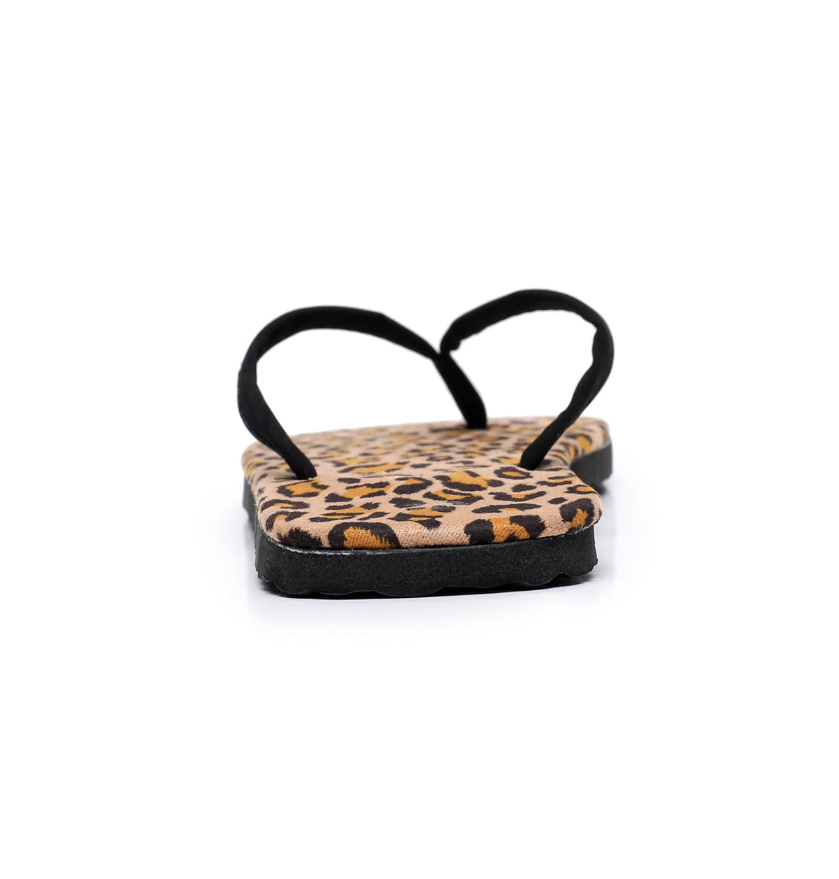 Women's Leopard Print Thong Sandals