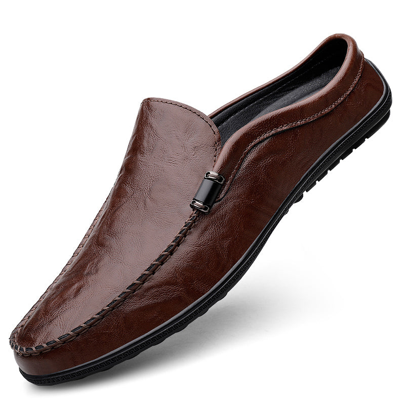 SOFT LEATHER DRIVING LOAFERS