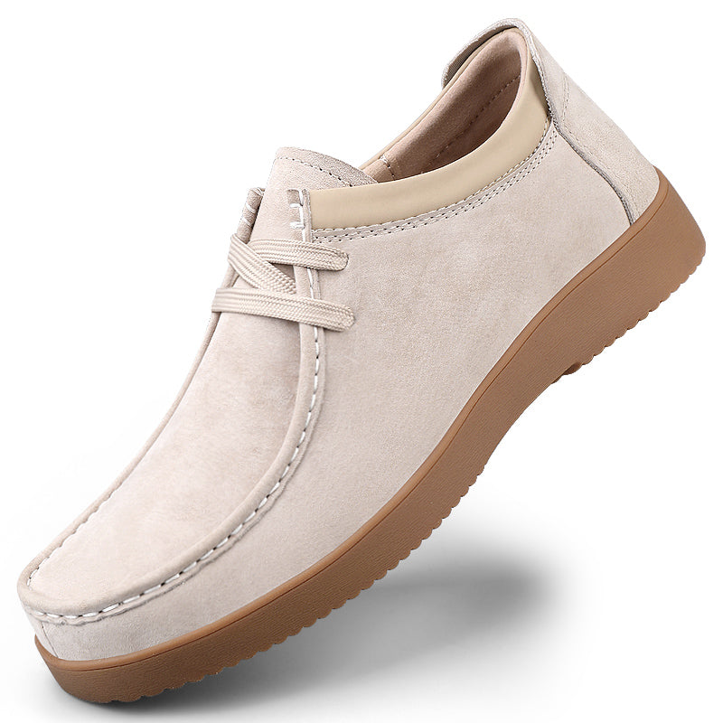 SUEDE LEATHER MOCCASIN LOAFERS