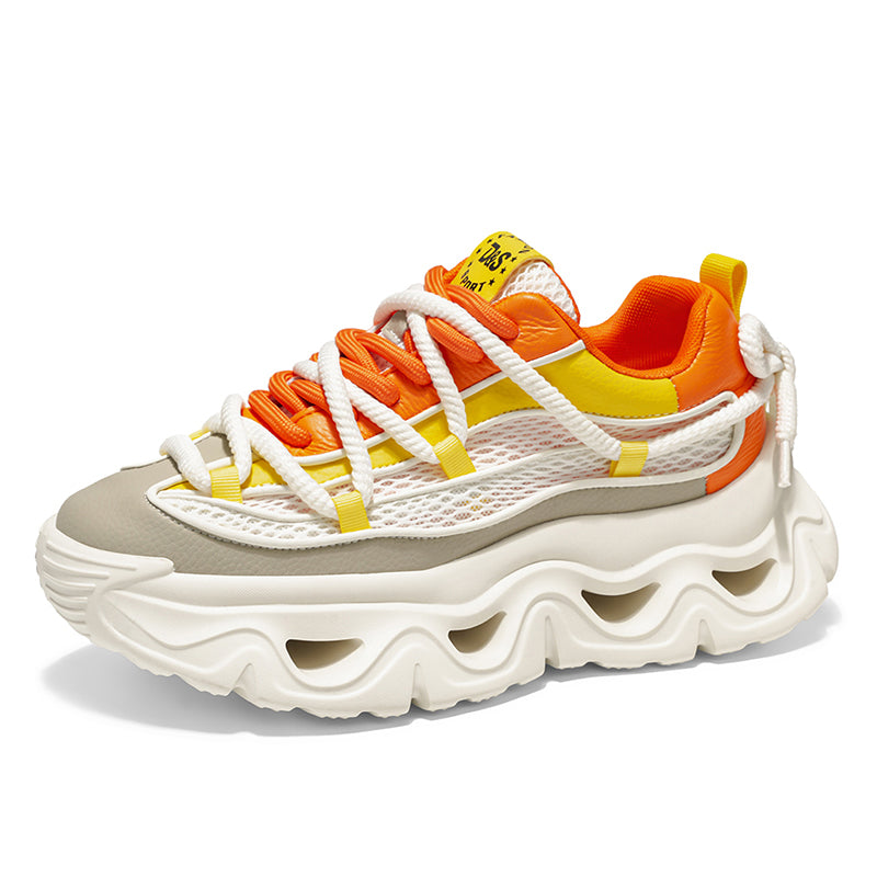 SCULPTURAL WAVE SOLE SNEAKERS