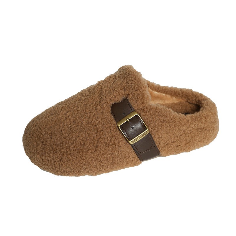 Women's Sherpa Buckle Clog Mules