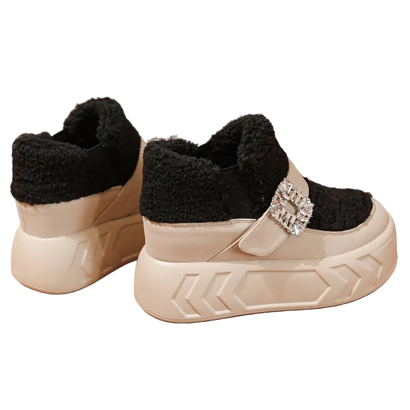 Women's Faux Suede Winter Boots