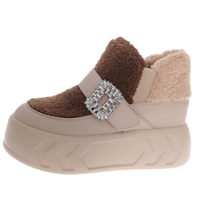 Women's Faux Suede Winter Boots