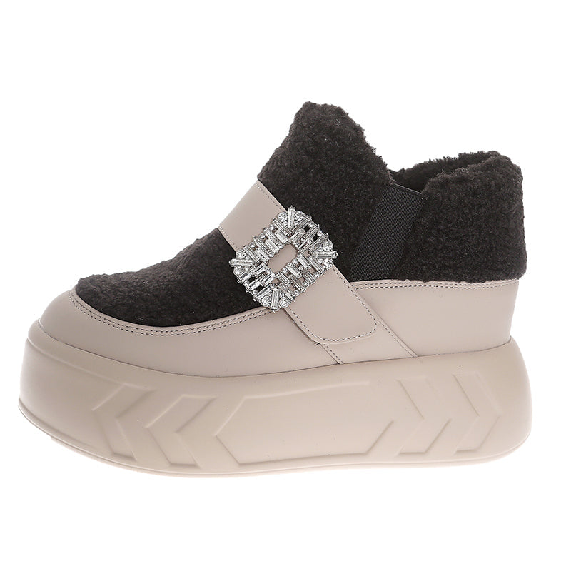 Women's Faux Suede Winter Boots