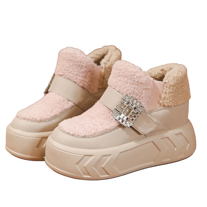 Women's Faux Suede Winter Boots