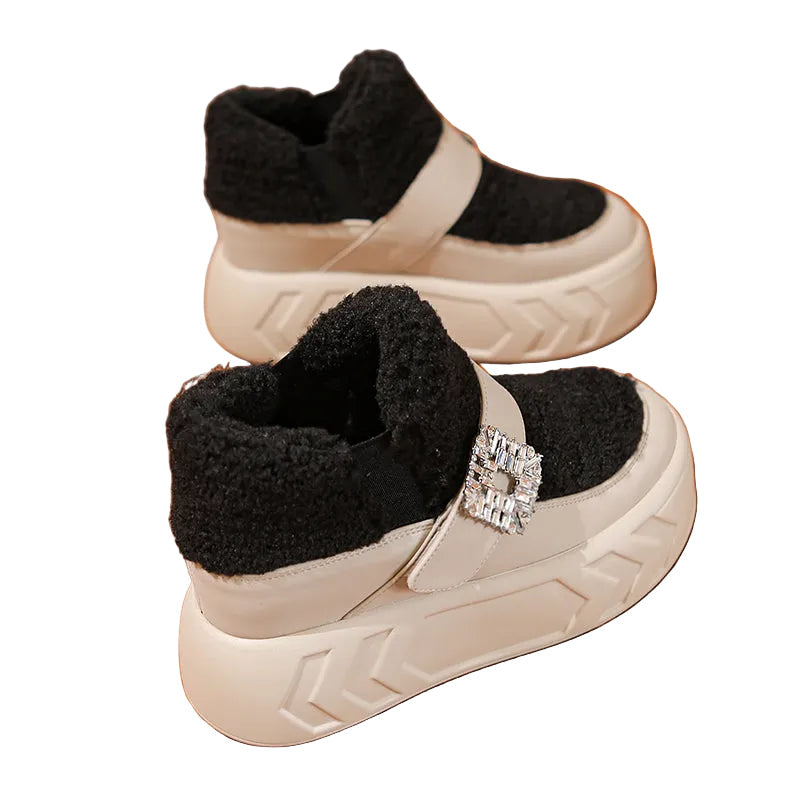 Women's Faux Suede Winter Boots