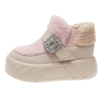 Women's Faux Suede Winter Boots