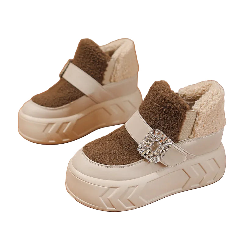 Women's Faux Suede Winter Boots