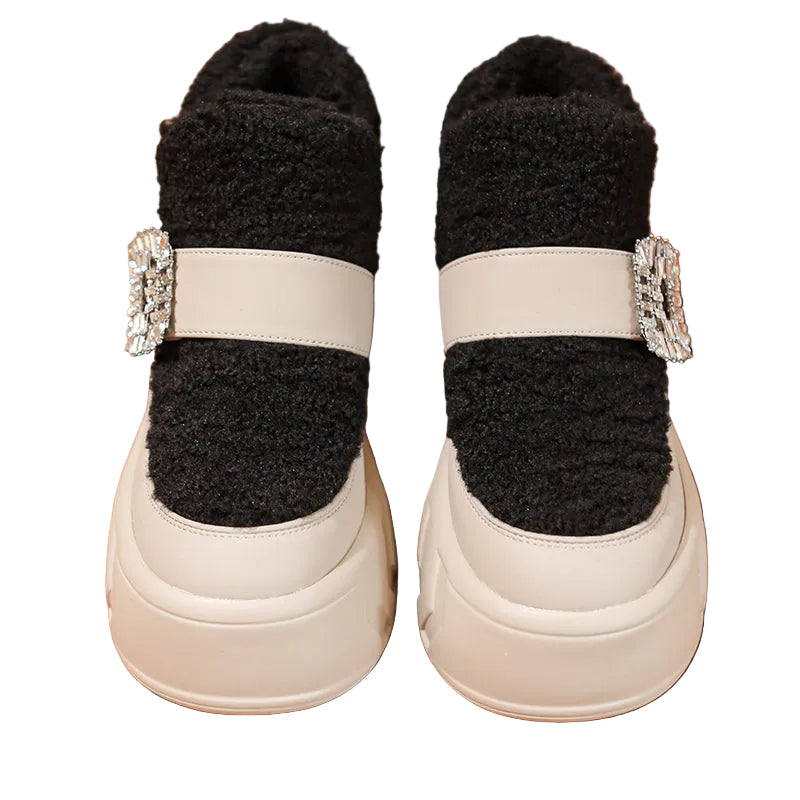 Women's Faux Suede Winter Boots