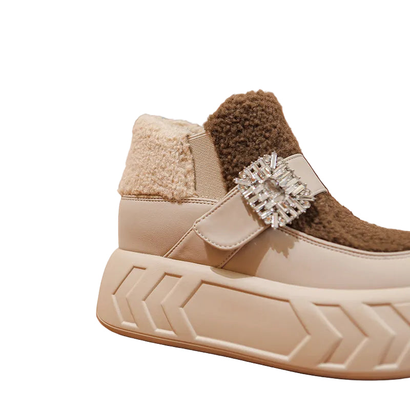 Women's Faux Suede Winter Boots