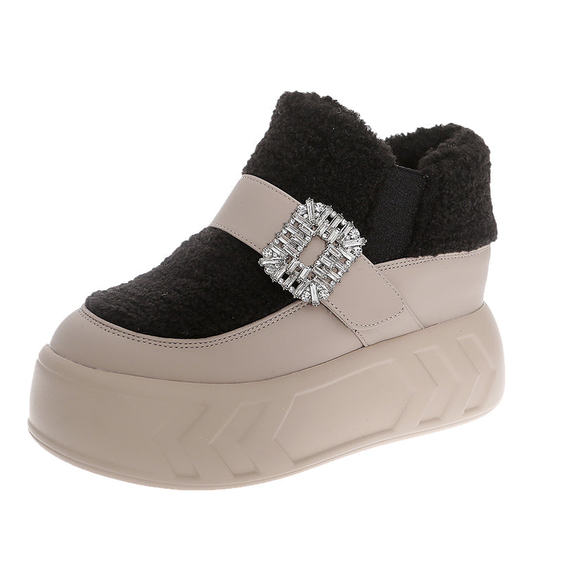 Women's Faux Suede Winter Boots