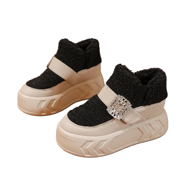 Women's Faux Suede Winter Boots