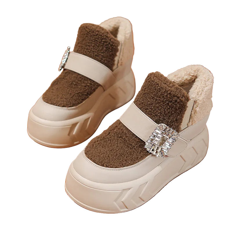 Women's Faux Suede Winter Boots