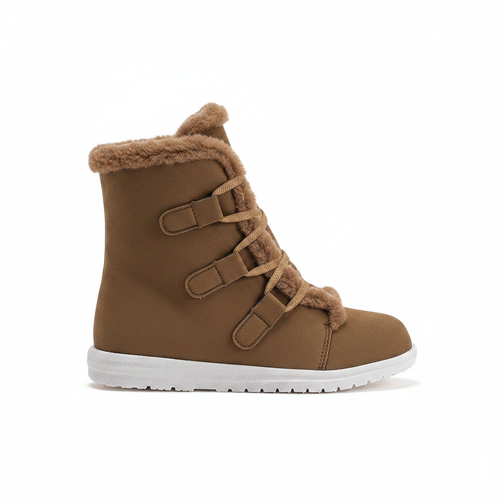 FLUFFY TRIM WINTER BOOTS