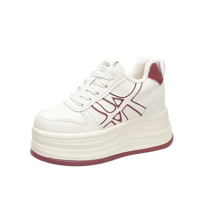 Women's Fleece-Lined Platform Sneakers