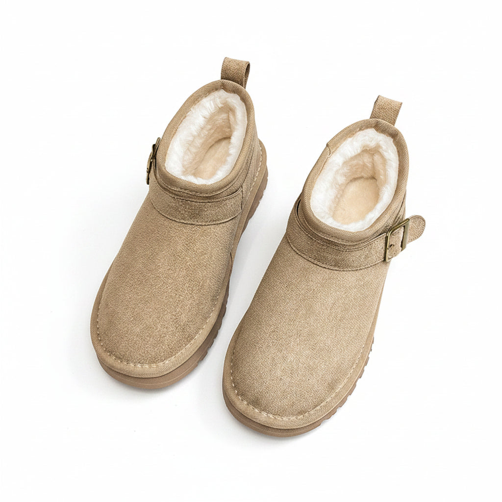 COZY SUEDE SNOW BOOTS