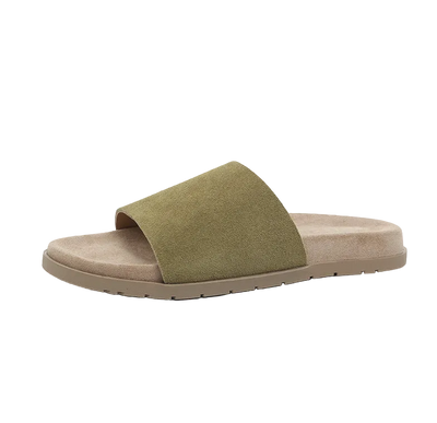 Women's Faux Suede Slide Sandals