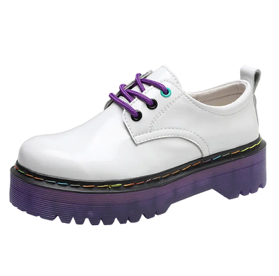 Women's Platform Oxford Flats