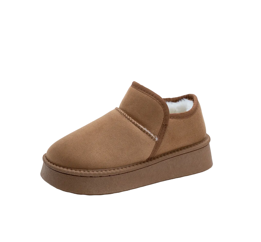 Women's Platform Faux Suede Ankle Boots