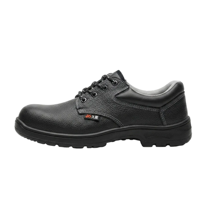 Unisex Vegan Leather Toe Cap Work Shoes