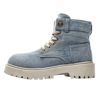 Men's Denim Look Work Boots