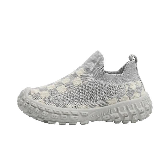 Kids' Checkerboard Slip-On Sneakers