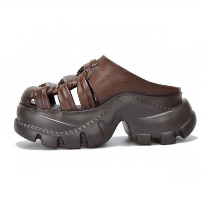 Women's Chunky Woven Platform Sandals