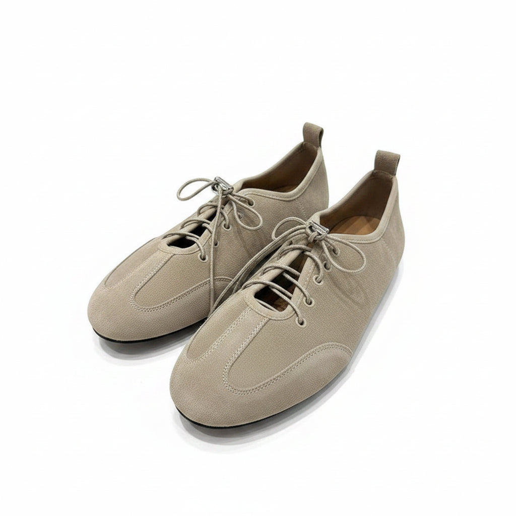 SUEDE BALLET FLATS
