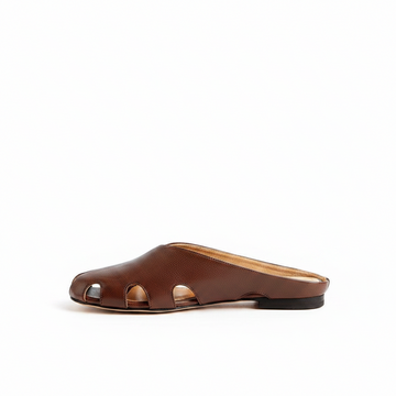 MINIMALIST CUT-OUT MULES