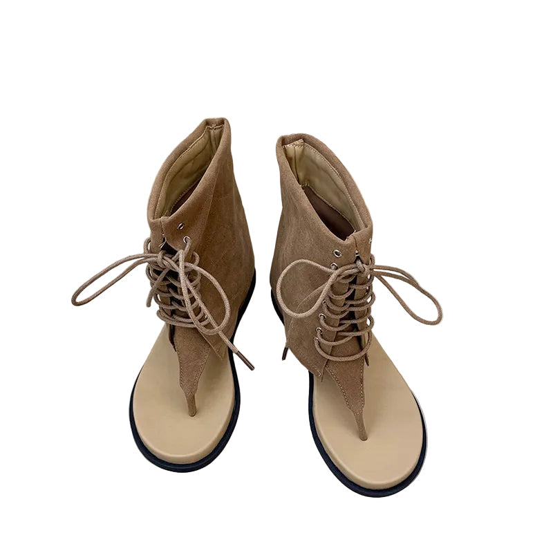 Women's Open Toe Thong Ankle Sandals