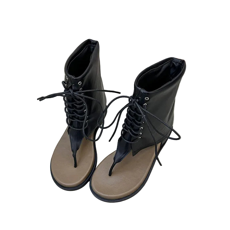 Women's Open Toe Thong Ankle Sandals