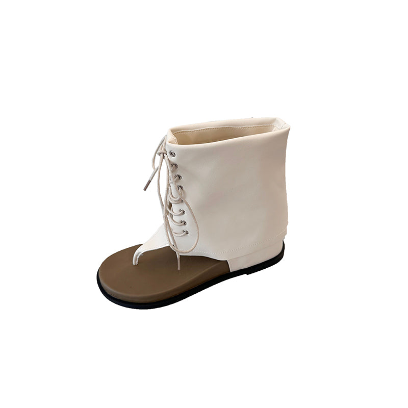 THONG ANKLE BOOTS