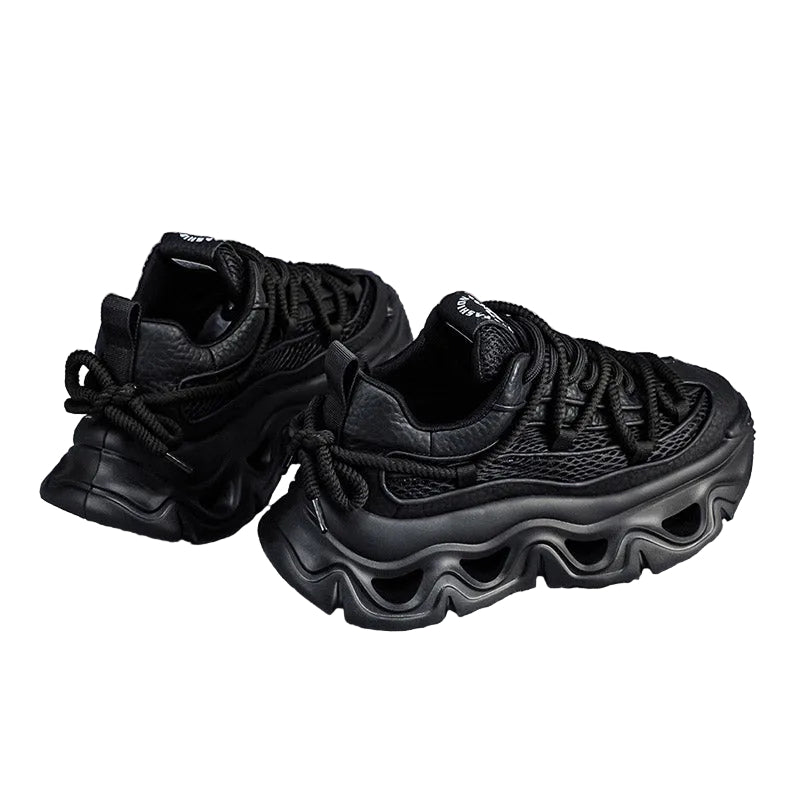 SCULPTURAL WAVE SOLE SNEAKERS