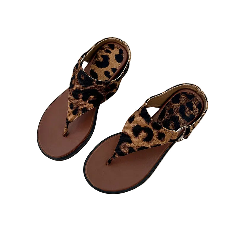 MINIMALIST RING DETAIL THONG SANDALS