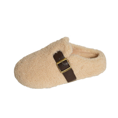 Women's Sherpa Buckle Clog Mules