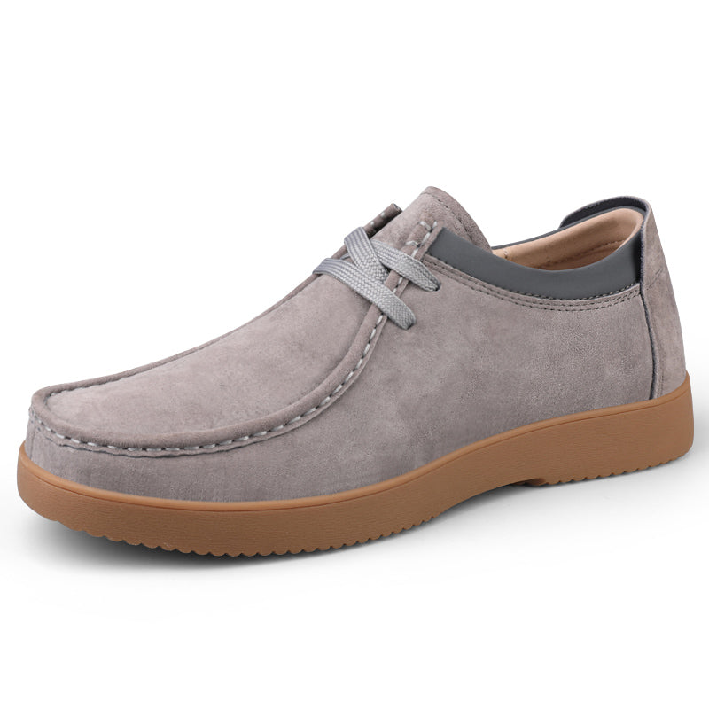 SUEDE LEATHER MOCCASIN LOAFERS