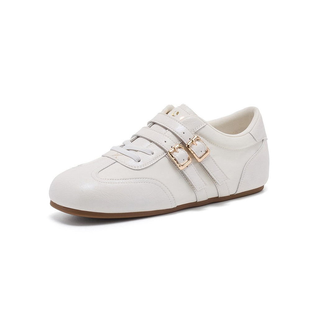 DUAL BUCKLE STRAPS SNEAKERS
