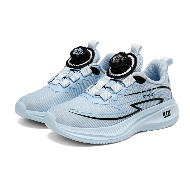 Kids' Turbo-Dial Lightweight Running Sneakers