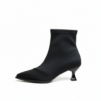 Women's Pointed Toe Sock Boots