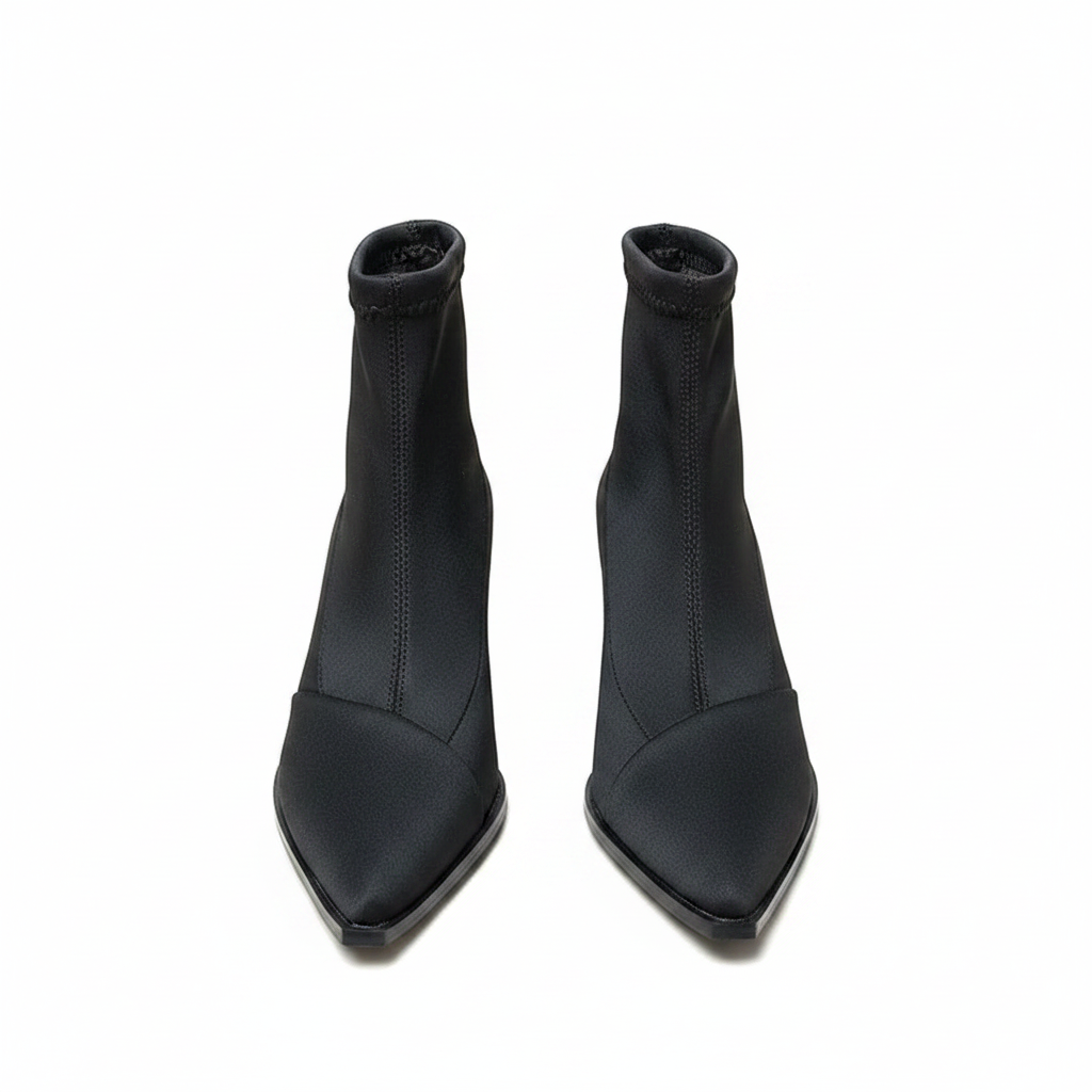Women's Pointed Toe Sock Boots